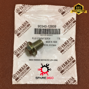 Drian Nut (Plug Straight) for Yamaha FZS V1, FZS V2, FZS V3, FZS V4, Fazer V1, Fazer V2, Saluto 125 & FZX bike