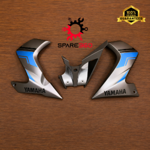Engine Guard for Yamaha FZS V2 (Grey Color) bike.